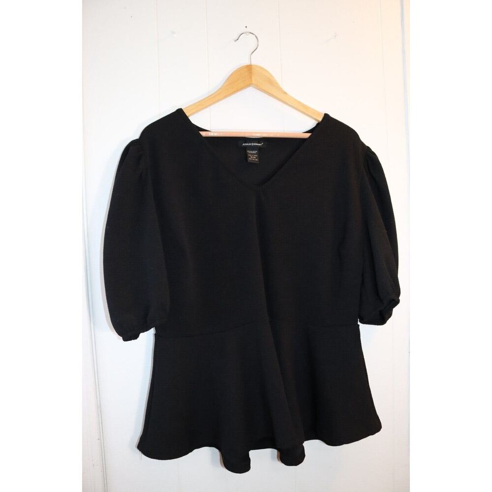 Ashley Stewert 18/20 Black Top 1/2 Sleeves (33)